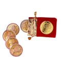 Miniatyrbillede 10 af 10: Erindringsmønt Dragon Guldmønter STYLE 5 MED BAG STYLE 5 Style 5 with Bag