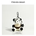 Miniatyrbillede 4 af 10: Panda Doll Nøgleringe Panda Pilot Pendant I I I