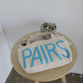 Miniatyrbillede 6 af 10: Canvas Shopping Tote Bag Opbevaringstaske Letter Canvas Bag