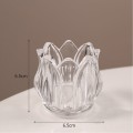 Miniatyrbillede 2 af 10: Krystal lysestage romersk lysestage C C C