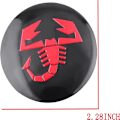 Miniatyrbilde 3 av 6: 4 stk Scorpion Car Emblems Wheel Hub Center Car Badge Stickers