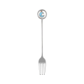 Miniatyrbilde 1 av 10: Star Moon Skje Gaffel Dessert Kakeskje FORK-5 FORK-5 fork-5
