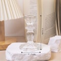 Miniatyrbillede 9 af 10: Krystal lysestage romersk lysestage C C C