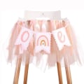 Miniatyrbild 8 av 10: Färgglad tofs Barnstolsbanner Färgglad tofsbanner STYLE 3 style 3