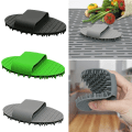 Miniatyrbilde 6 av 9: Grønnsaksfruktbørste Rensebørste SVART black
