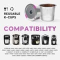 Miniatyrbilde 3 av 7: K-Cup Filter K-Cup Pod Kaffemaskinfilter