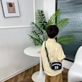 Miniatyrbillede 8 af 10: Børnetaske Crossbody-taske SORT black
