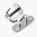 Pikkukuva 9 / 10: 1kpl Seinäkoukku Kattoon kiinnitettävä ripustin LARGE U SILVER LARGE U large U silver
