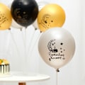 Miniatyrbillede 10 af 10: 10 stk Eid Mubarak Ramadan Balloner Latex Balloner SORT