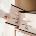 Miniatyrbilde 7 av 8: Garderobe Klær Oppbevaringsboks Stoff Oppbevaringsboks 5 GRIDS 5 GRIDS 5 Grids