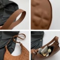 Miniatyrbillede 8 af 10: Skuldertaske Clutch Håndtasker BRUN brown