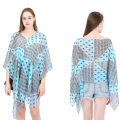 Miniatyrbillede 5 af 10: Beach Sjal Chiffon Bluse BEIGE Beige