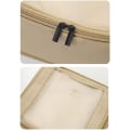 Miniatyrbild 6 av 10: 4/6ST Reseförvaringsväska Organizer VIT 4ST/ SET White 4PCS/Set-4PCS/Set