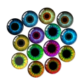 Miniatyrbillede 3 af 9: 20 stk/10 par Eyes Crafts Eyes Puppet Crystal Eyes 20MM-FARVE 20mm-color random