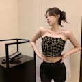 Pikkukuva 8 / 10: Camisole Crop Top VALKOINEN White