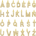 Miniatyrbild 5 av 5: A-Z brevberlocker Cubic Zirconia brevberlocker
