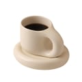 Miniatyrbilde 1 av 10: 1 stk Kaffekopper Søt krus HVIT White