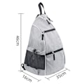 Miniatyrbillede 2 af 9: Pickleball Ketsjere Rygsæk Pickleball Paddle Bag SORT Black