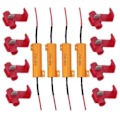 Miniatyrbillede 3 af 6: 4 Stk Belastningsmodstande Fix LED-pære