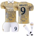 Miniatyrbilde 1 av 2: Real Madrid Spesialutgave Fotballdrakt Barn 2024-2025 Nr. 9 Mbappé Adult XS