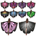 Miniatyrbilde 3 av 10: Butterfly Cape Butterfly Wings Shawl 01 01 01