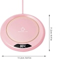 Miniatyrbillede 2 af 10: Varmepude til Kopper med Konstant Temperatur HVID white