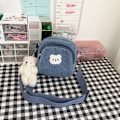 Miniatyrbillede 7 af 10: Korean Style Håndtasker Søde Små Tasker HVID white