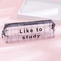 Miniatyrbilde 5 av 10: Kawaii Starry Sky Heart Penal Etui Søt Transparent Penal Box 07