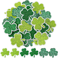 Pikkukuva 1 / 4: Shamrock Patches Iron on brodeerattu