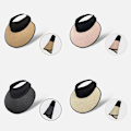 Miniatyrbillede 4 af 7: Tom Top Hat Visir Cap SORT Black