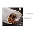 Miniatyrbillede 5 af 10: 50 Stk Krydderiposer Muslinposer Krydderiopbevaring White 50 Pcs-50 Pcs