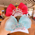Miniatyrbild 7 av 10: Crowns Hair Clip Bow Crown Hårnålar FÄRG 3 FÄRG 3 Color 3
