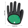 Miniatyrbild 2 av 10: Fiskehandskar Fungerar Skärsäker Handske SVART HÖGER HÖGER Black Right-Right