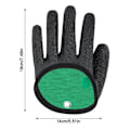 Miniatyrbillede 2 af 10: Fiskehandsker Work Cutproof Handske SORT VENSTRE VENSTRE Black Left-Left