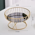 Miniatyrbilde 1 av 10: Fruktbrett Dim Sum-fat BLACK&GULD M Black&Gold M