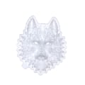 Miniatyrbillede 1 af 5: 3D Ulvehoved Dyr Silikone Resin Forme Store Dyr Resin