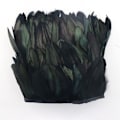 Miniatyrbillede 3 af 6: Fjer Fjer Trim SORT black
