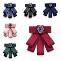Pikkukuva 8 / 8: Rusetti Bowknot rintakorut WINE RED Wine red