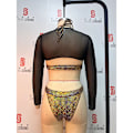 Miniatyrbilde 9 av 10: Badetøy Bikinisett BLACK SNAKE TEXTURE M Black Snake Texture M