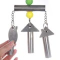 Pikkukuva 6 / 6: Raskaat lintuhäkkilelut Parrot Bell Toy Lintulelut