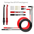 Miniatyrbild 4 av 10: Multimeters testkablar Probe testkablar SET B SET B SET B