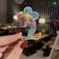 Miniatyrbillede 1 af 9: Hårnåle Fjeder Hårklemme MULTICOLOR Multicolor