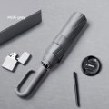 Miniatyrbillede 1 af 10: Ringspænde Paraply Fuldautomatisk Paraply GRÅ grey