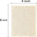 Miniatyrbilde 2 av 10: 50 Stk Krydderposer Muslinposer Krydderoppbevaring White 50 Pcs-50 Pcs