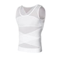 Miniatyrbild 1 av 10: Slimming Väst Slimming Strap Bälte VIT L white L