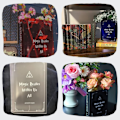Pikkukuva 3 / 9: Akryylikirjamaljakko Bookend Maljakko D D D