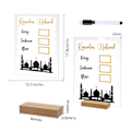Miniatyrbillede 1 af 10: Ramadan Kalender Board Nedtællingskalender 213 213 213