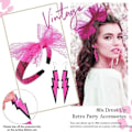 Pikkukuva 8 / 10: 80-luvun Fancy Dress Accessories Set Naisten Set ORANSSI Orange
