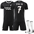 Miniatyrbild 1 av 2: 2025-2026 Real Madrid Minnesutgåva Fotbollströja Kit Vinicius Nr 7 VINI JR 24