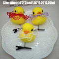 Miniatyrbilde 2 av 7: 5 stk Little Yellow Duck Hårnål Vårhårklemme 3 3 3